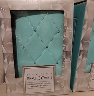 🩵Special Edition Pilot Seat Covers - Embellished with Swarovski Crystals🩵